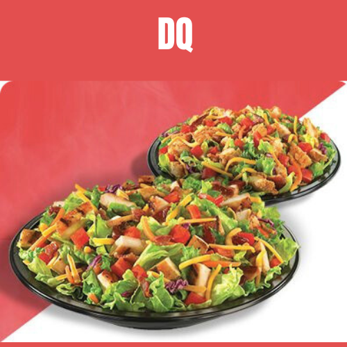 Dairy Queen Grill & Chill saled Menu
