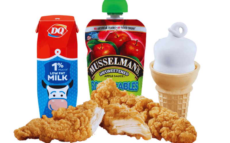 Dairy Queen Grill & Chill kids Menu 