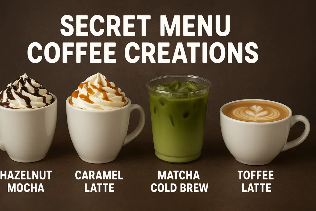 Secret Menu Coffee Creations
