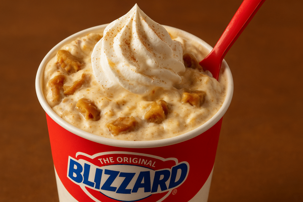 Inside the Pumpkin Pie BLIZZARD® Treat