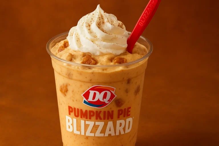 Pumpkin Pie BLIZZARD® Treat